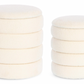 Duo poufs coffres Pierre