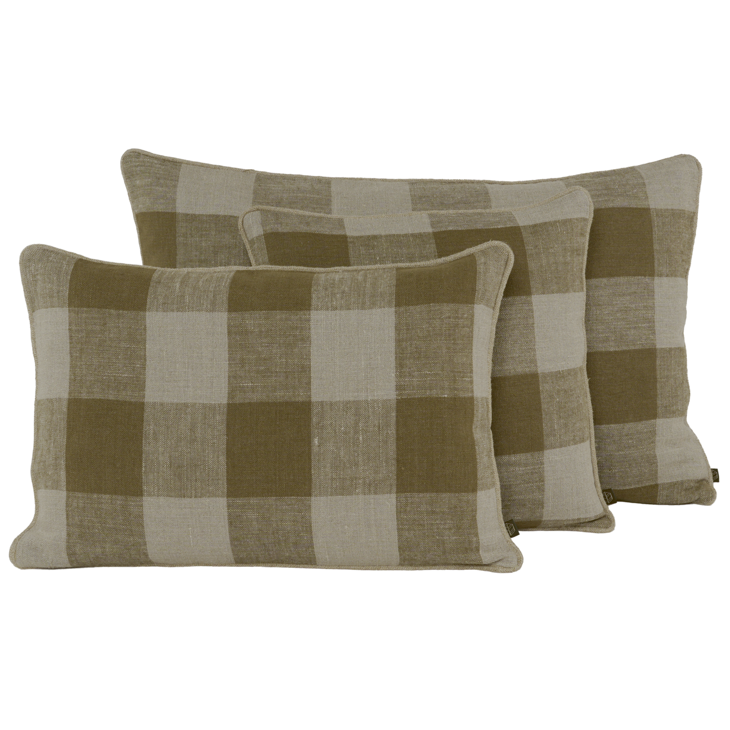 Coussin en lin rectangle Palma