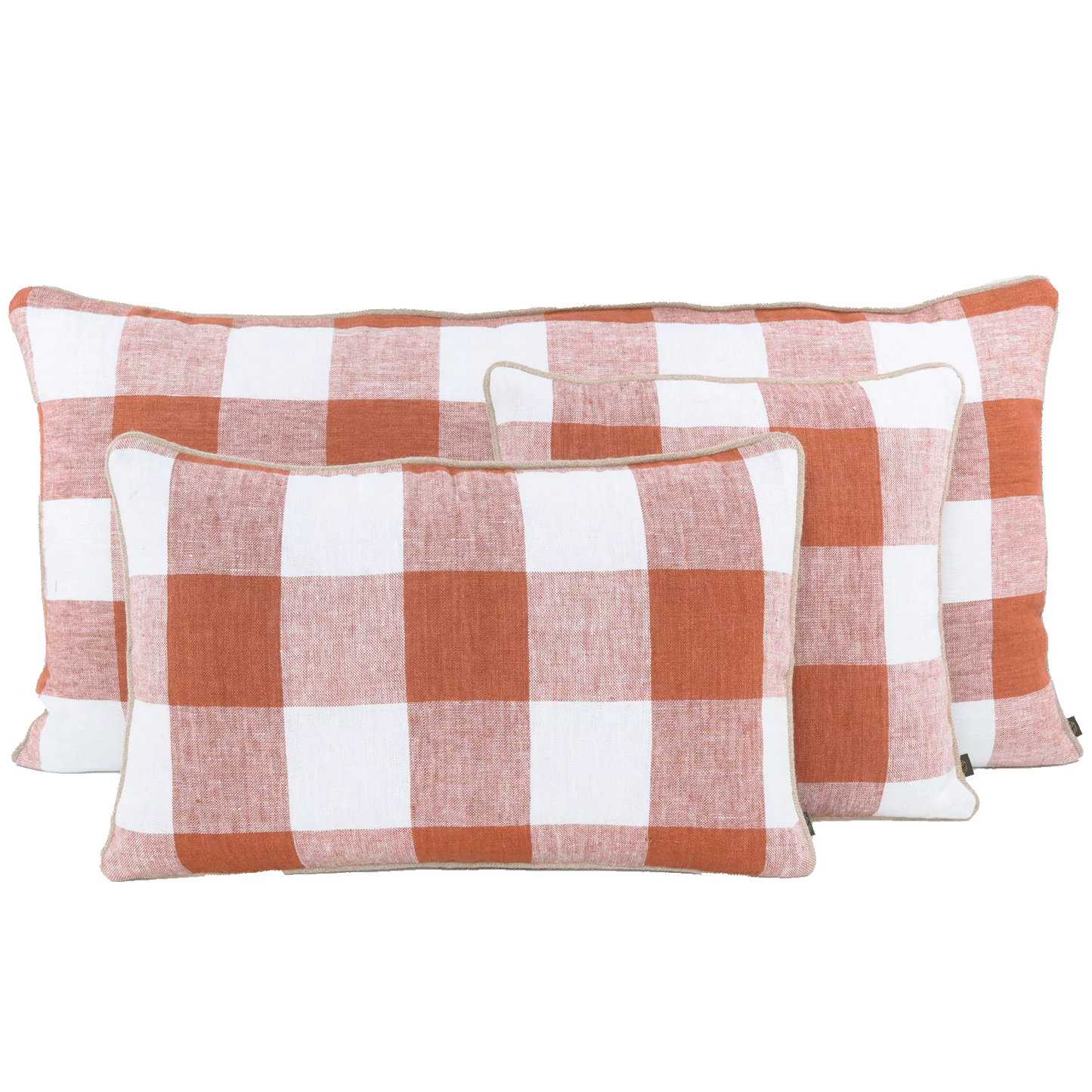 Coussin en lin rectangle Palma