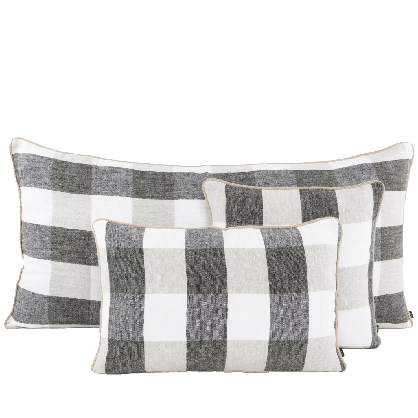 Coussin en lin rectangle Palma